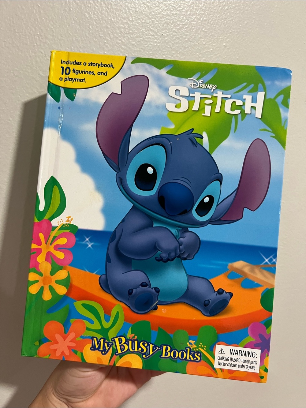 Disney Lilo & Stitch Busy Book with 10 Character Figurines